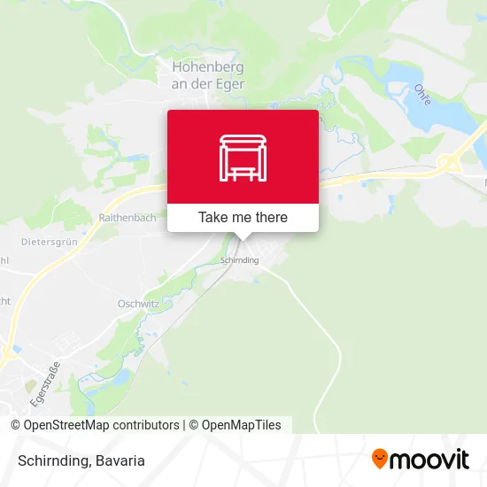 Карта Schirnding