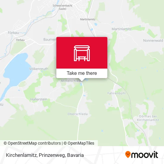 Карта Kirchenlamitz, Prinzenweg