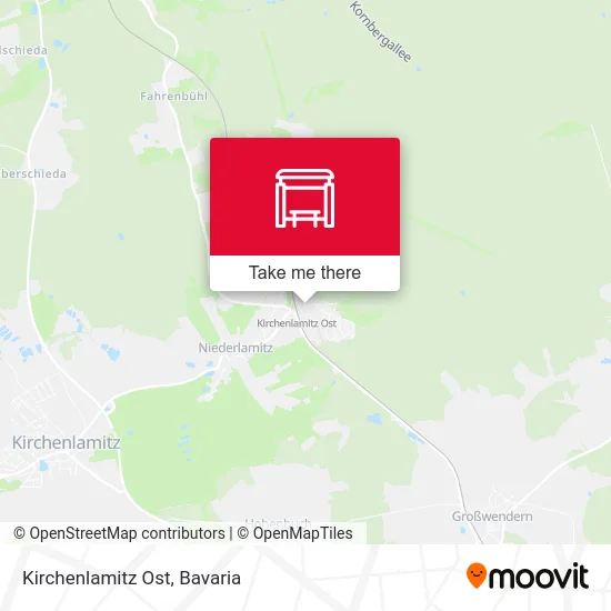 Карта Kirchenlamitz Ost