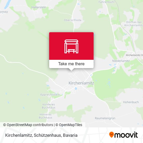 Kirchenlamitz, Schützenhaus map