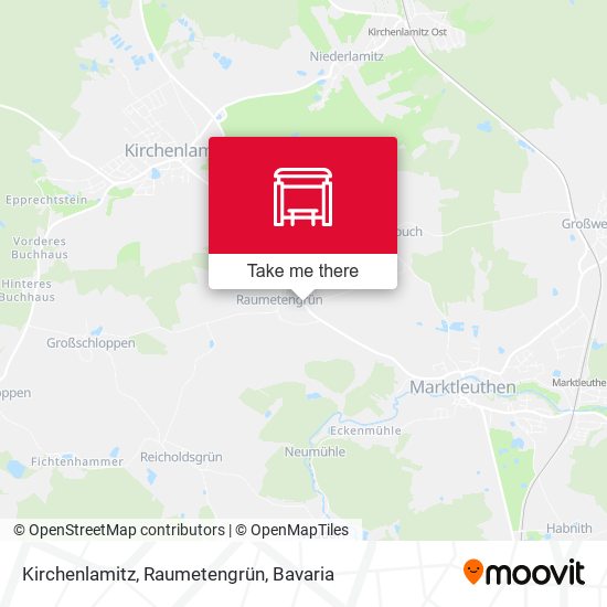 Kirchenlamitz, Raumetengrün map