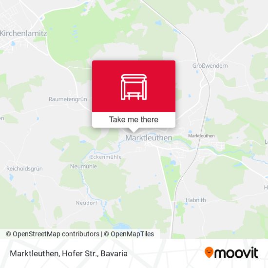 Marktleuthen, Hofer Str. map