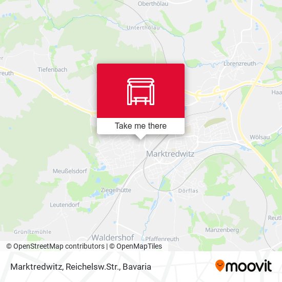 Marktredwitz, Reichelsw.Str. map