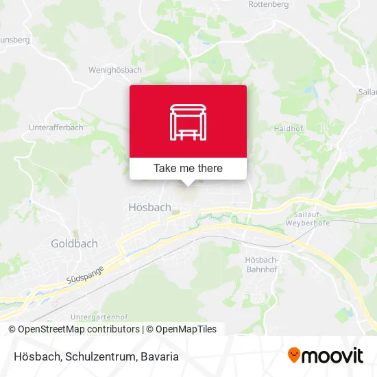 Карта Hösbach, Schulzentrum