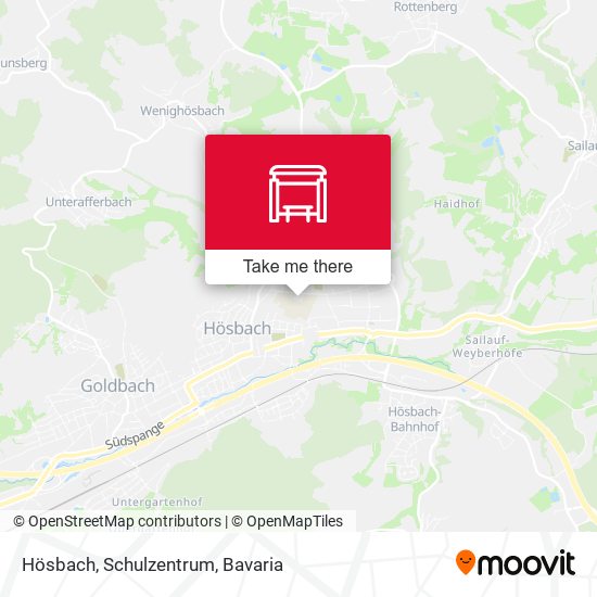 Hösbach, Schulzentrum map