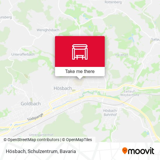 Hösbach, Schulzentrum map