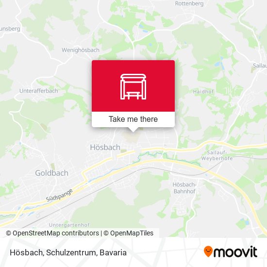 Hösbach, Schulzentrum map