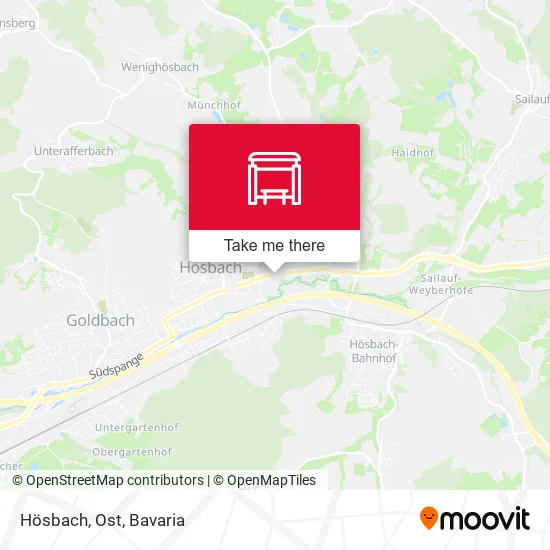 Карта Hösbach, Ost