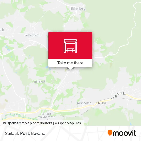 Карта Sailauf, Post