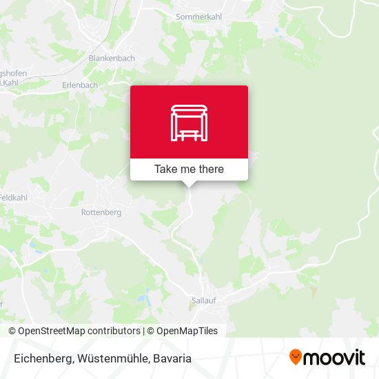 Eichenberg, Wüstenmühle map