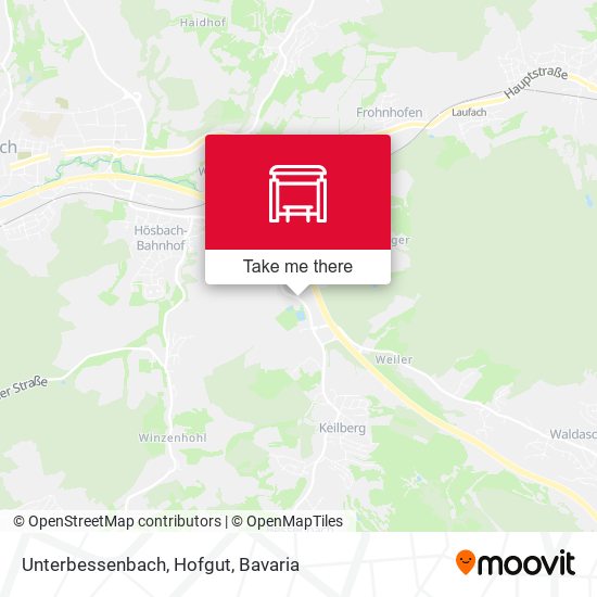 Unterbessenbach, Hofgut map