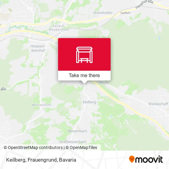 Карта Keilberg, Frauengrund