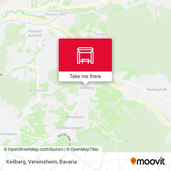 Карта Keilberg, Vereinsheim