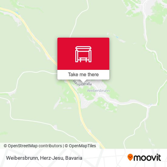 Weibersbrunn, Herz-Jesu map