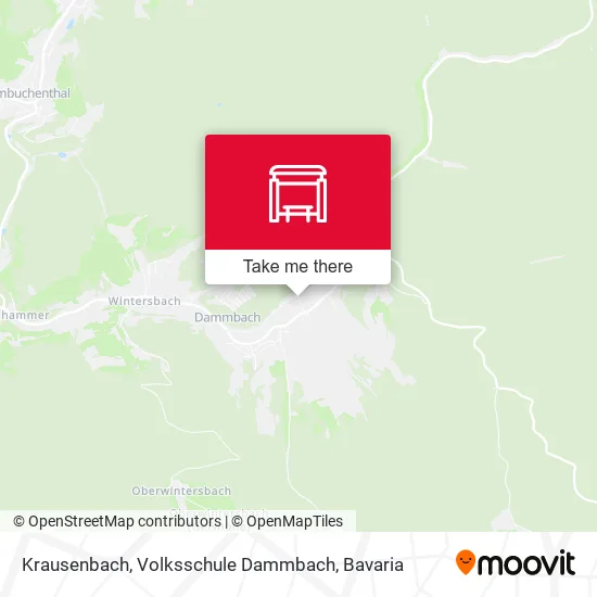 Карта Krausenbach, Volksschule Dammbach