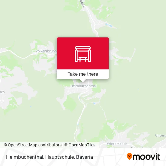 Карта Heimbuchenthal, Hauptschule