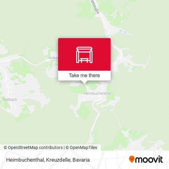 Heimbuchenthal, Kreuzdelle map