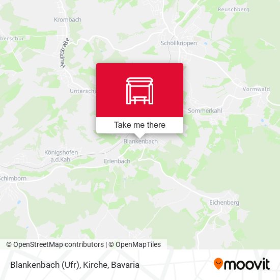 Blankenbach (Ufr), Kirche map