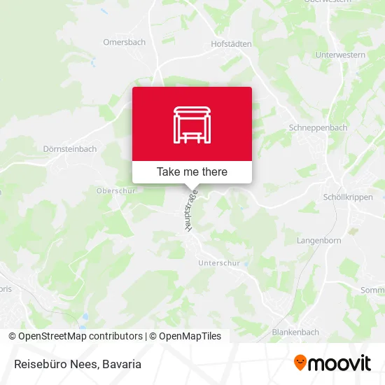 Карта Reisebüro Nees
