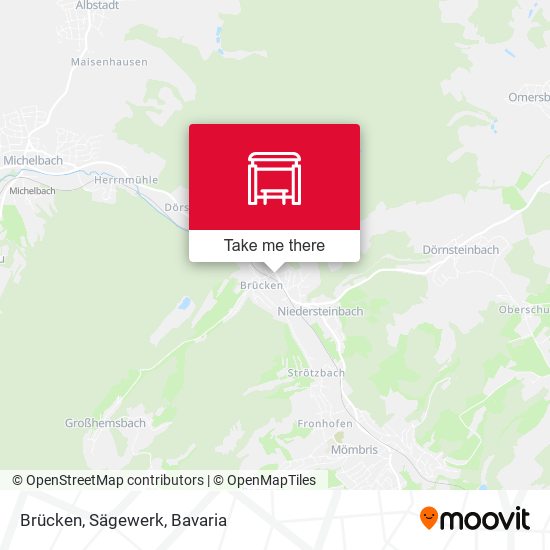 Brücken, Sägewerk map