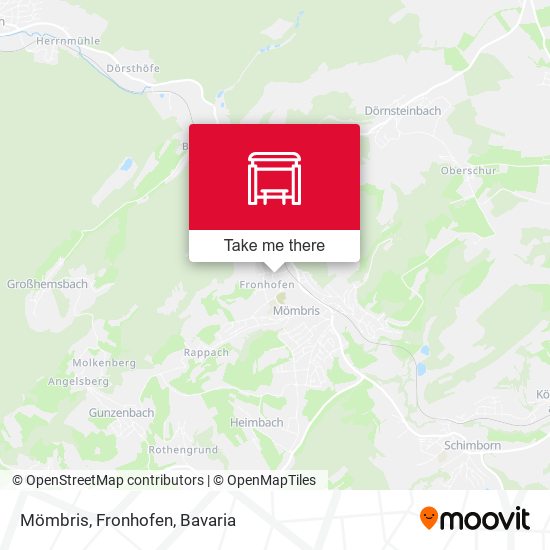Mömbris, Fronhofen map