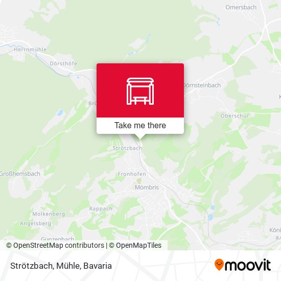 Strötzbach, Mühle map