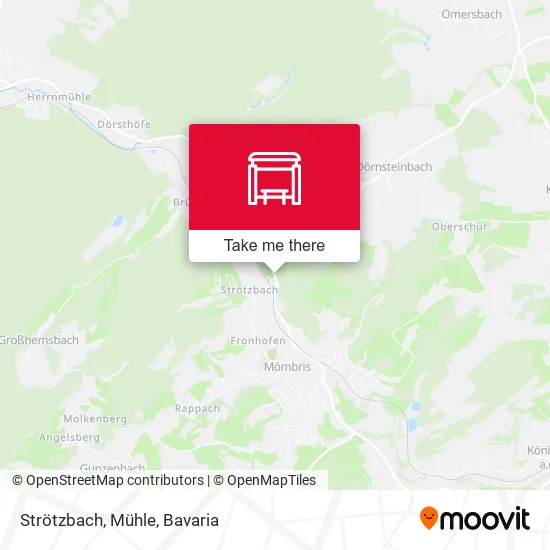 Карта Strötzbach, Mühle
