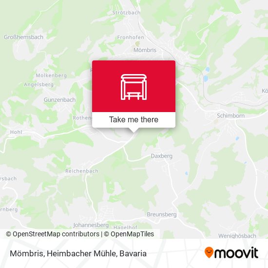 Mömbris, Heimbacher Mühle map