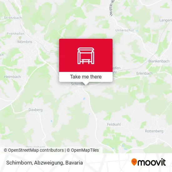 Карта Schimborn, Abzweigung