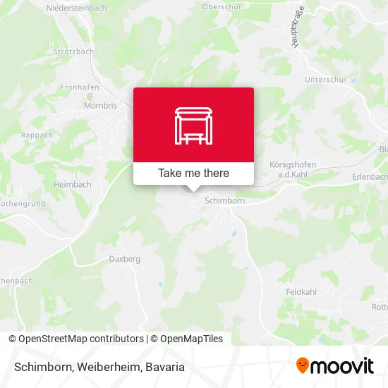 Карта Schimborn, Weiberheim