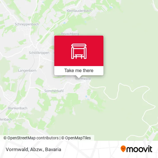Карта Vormwald, Abzw.