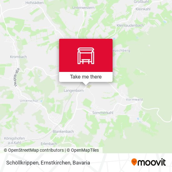 Schöllkrippen, Ernstkirchen map