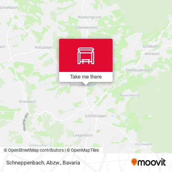 Карта Schneppenbach, Abzw.