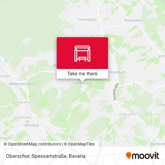 Карта Oberschur, Spessartstraße
