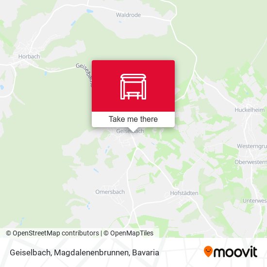 Geiselbach, Magdalenenbrunnen map