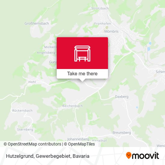 Hutzelgrund, Gewerbegebiet map