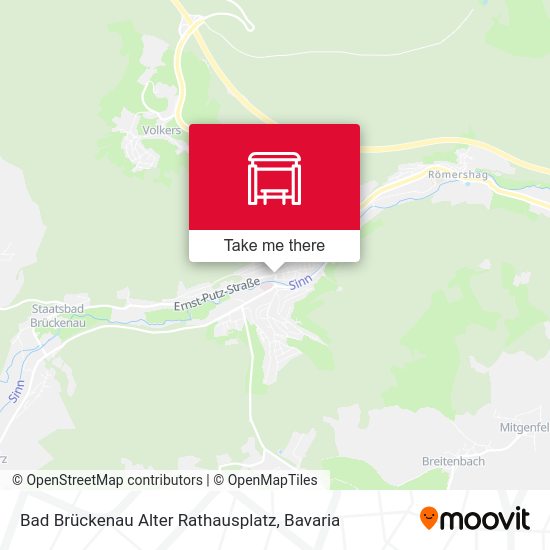 Bad Brückenau Alter Rathausplatz map
