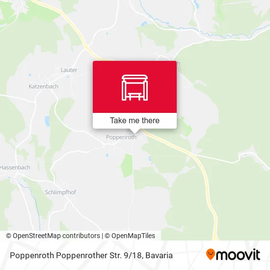 Карта Poppenroth Poppenrother Str. 9 / 18