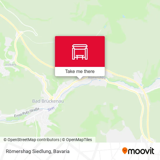 Карта Römershag Siedlung