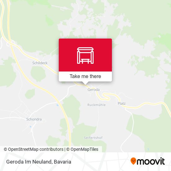 Карта Geroda Im Neuland