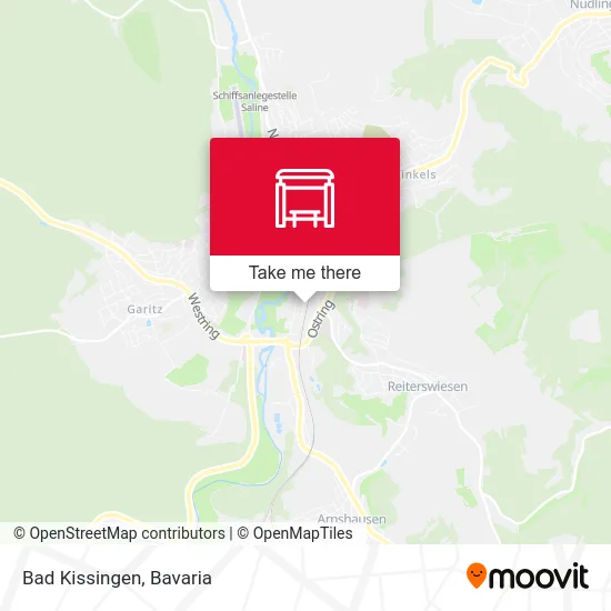 Карта Bad Kissingen