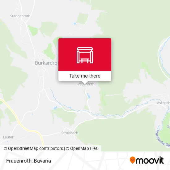 Карта Frauenroth