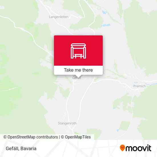 Карта Gefäll