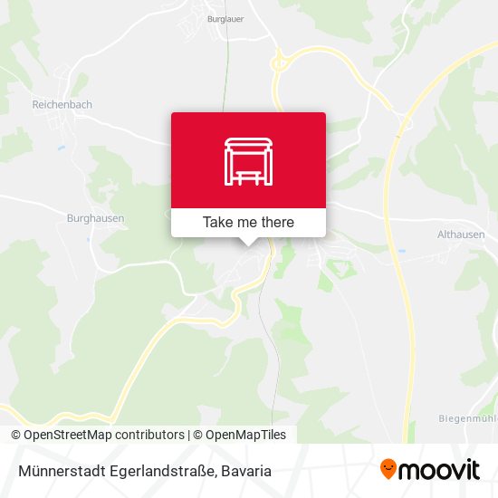 Münnerstadt Egerlandstraße map