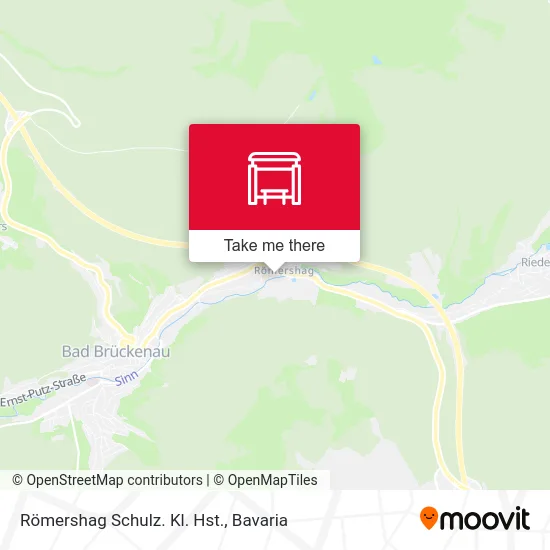 Römershag Schulz. Kl. Hst. map