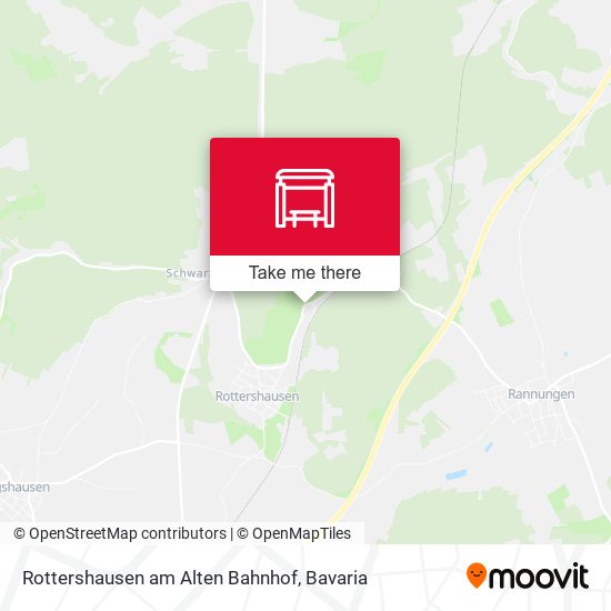 Rottershausen am Alten Bahnhof map