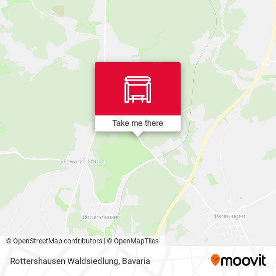 Rottershausen Waldsiedlung map