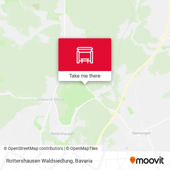 Карта Rottershausen Waldsiedlung