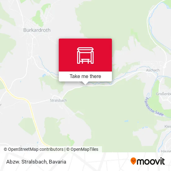 Карта Abzw. Stralsbach