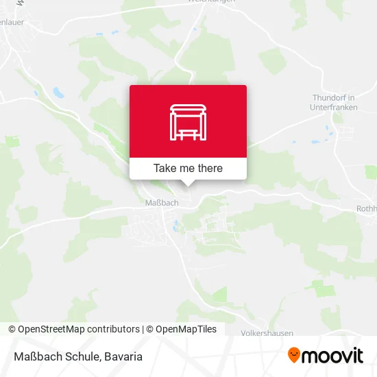 Карта Maßbach Schule
